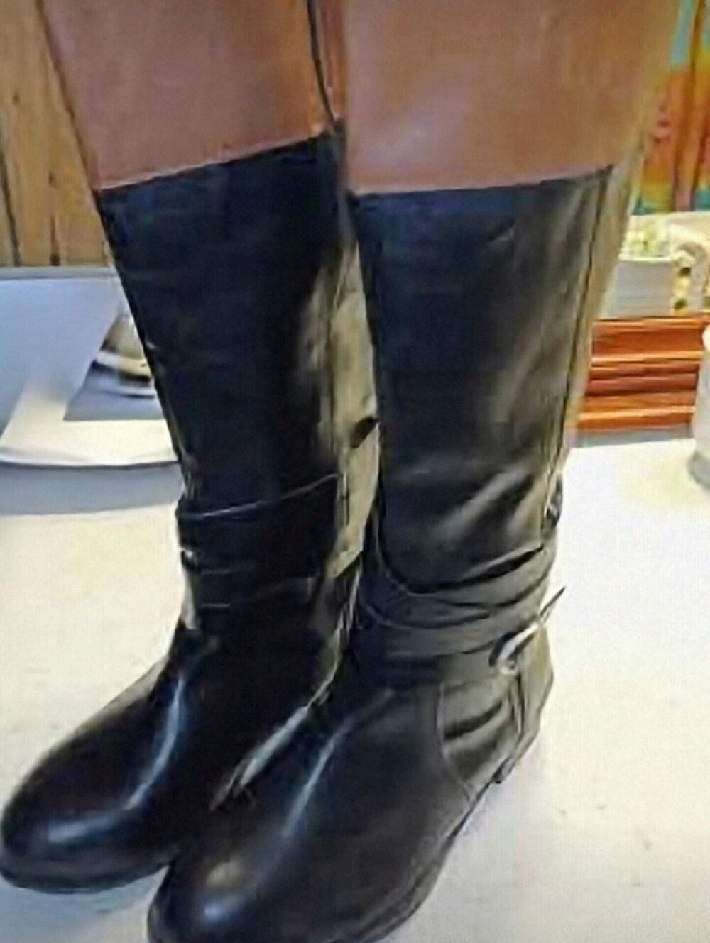 St John's Bay Women's Riding Boot 7.5 W